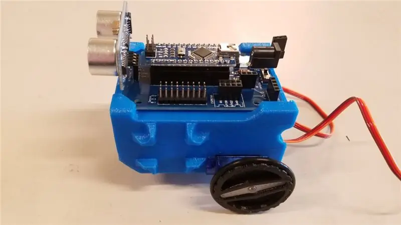 Pas 6: Instal·lació del sensor d'ultrasons