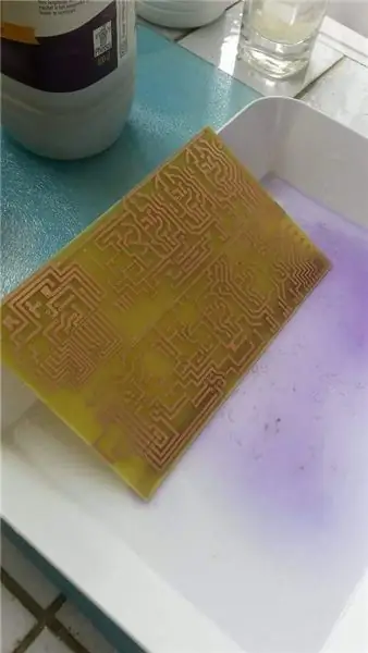 Lavage du PCB