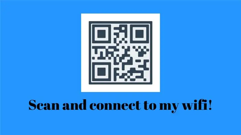 Wifi QR kodidan foydalanish