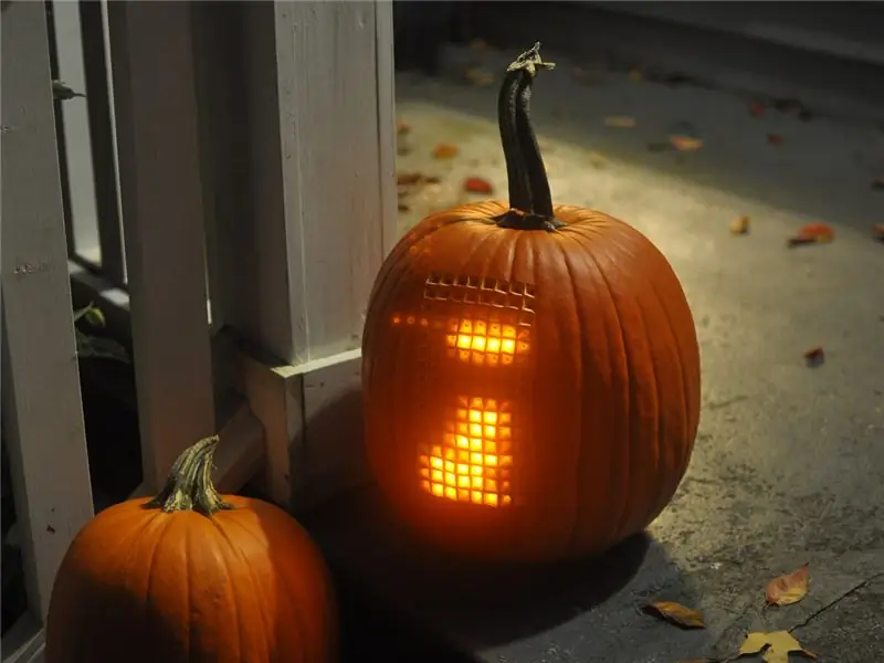 „Pumpktris“- „Tetris“moliūgas: 10 žingsnių (su nuotraukomis)