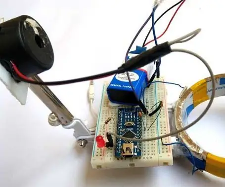 Detector de metale Arduino: 4 pași