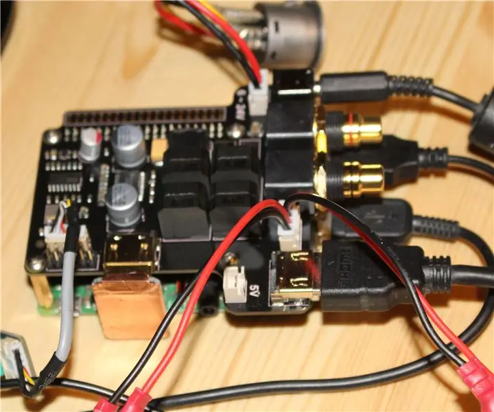 مركز Raspberry PI Media Center OSMC DAC / AMP: 3 خطوات