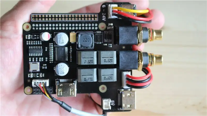 Centrum multimedialne Raspberry PI, OSMC DAC/AMP