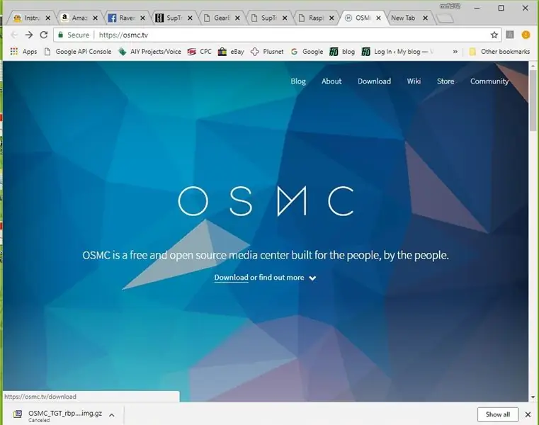 OSMC (open source mediecenter)