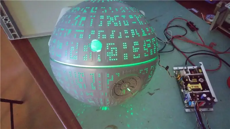 Raspberry PI камерасы және жарық бақылауы Death Star