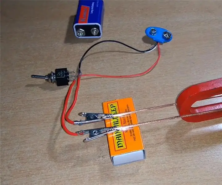 Conceptos básicos del motor - Concepto súper fácil de entender con un experimento: 7 pasos (con imágenes)