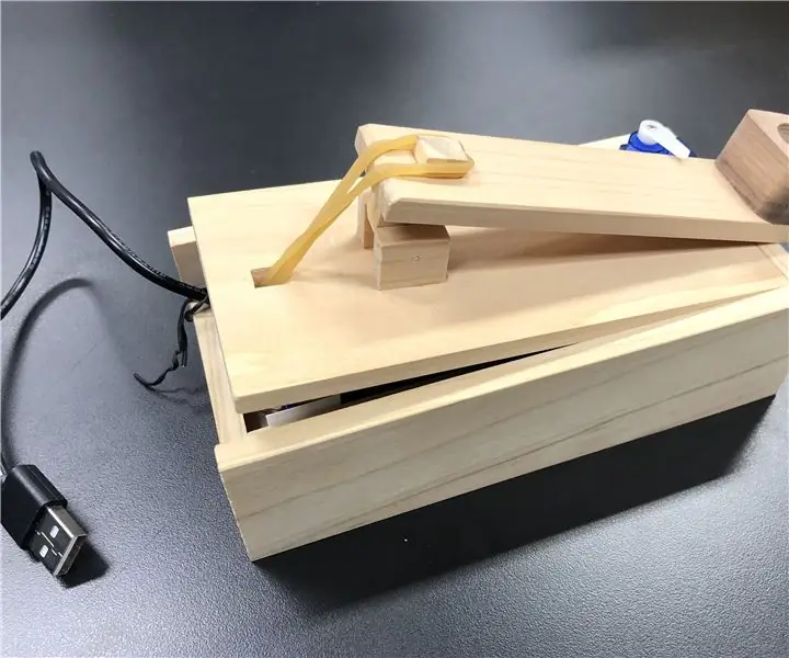 Wooden Catapult_Arduino: 7 trinn