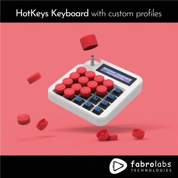 מקלדת HotKeys עם פרופילים מותאמים אישית