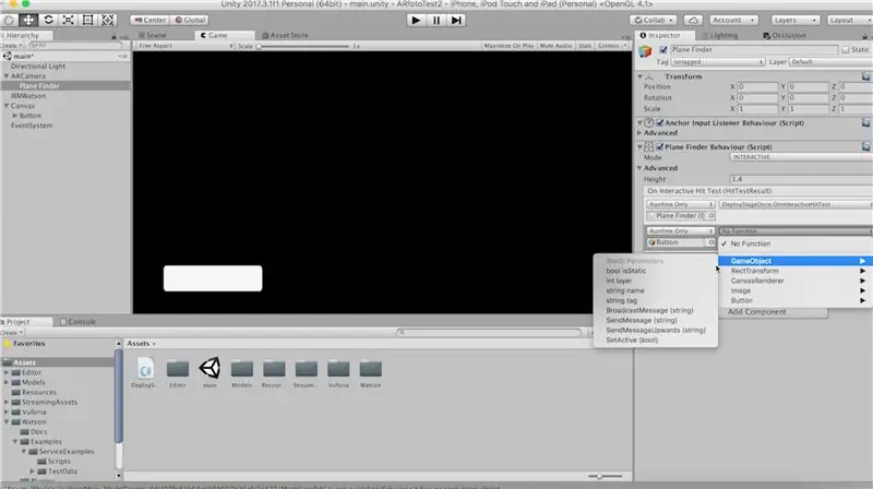 Configura Vuforia in Unity