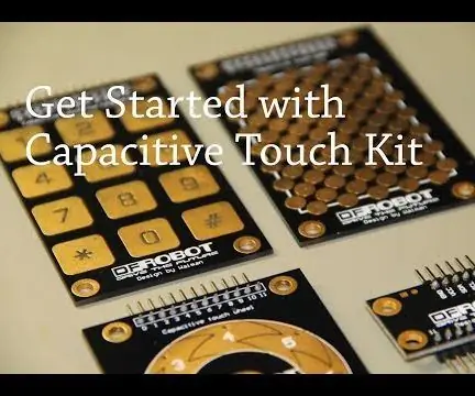 Aan de slag met Capacitieve Touch Kit: 4 stappen