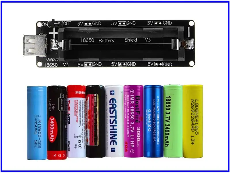 USB 18650 Battery Power Bank