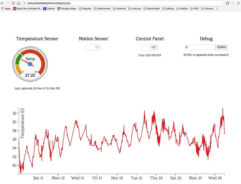 Acessando Seu Sensor de Temperatura e Movimento