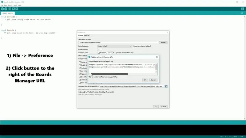 Sette opp Arduino IDE for Attiny