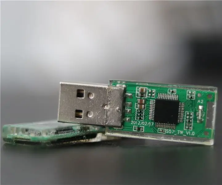 درایو USB رزین: 7 مرحله (همراه با تصاویر)