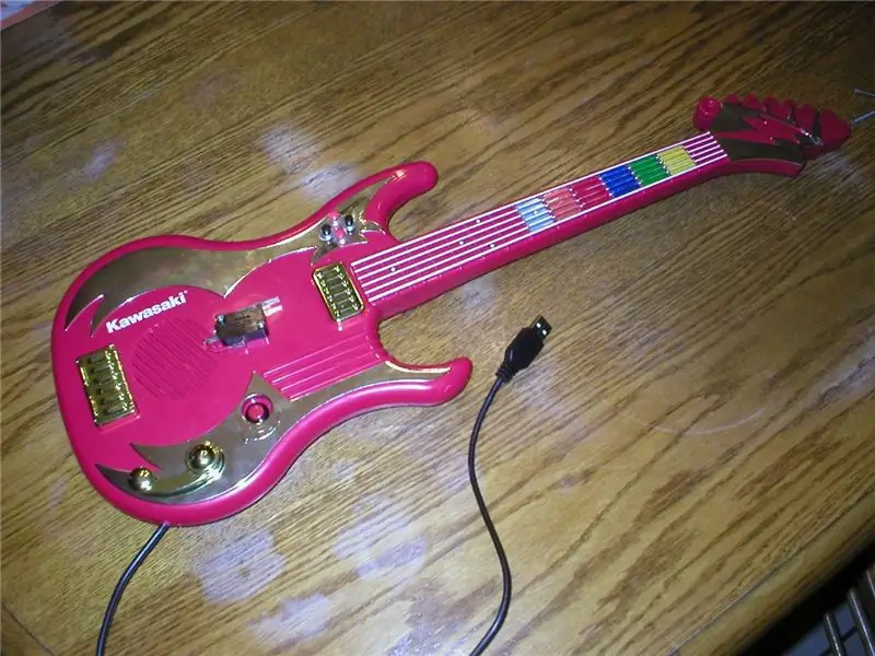 Vytvořte si sadu Guitar Hero pro svůj počítač: 11 kroků