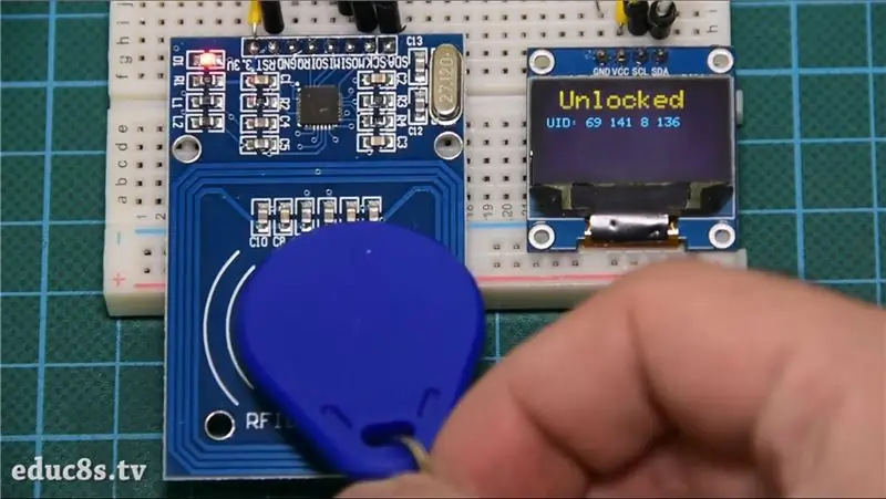 Руководство Arduino RFID Lock