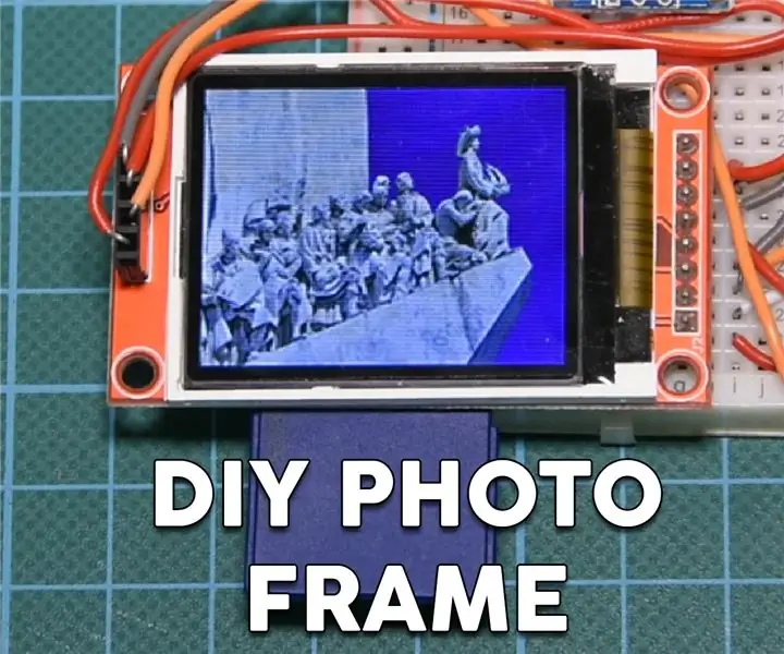 Рамка для фотографий DIY с Arduino: 5 шагов