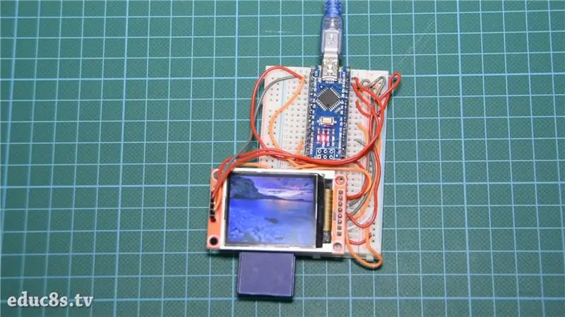 DIY Photo Frame Arduino менен