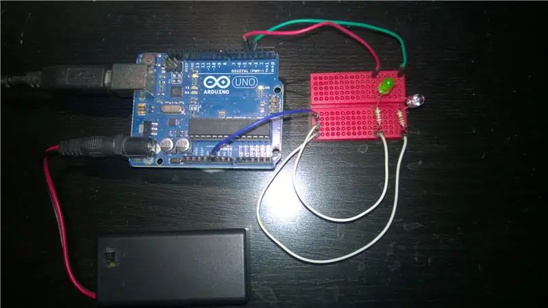 Skica a kód přenosu IR Arduino UNO