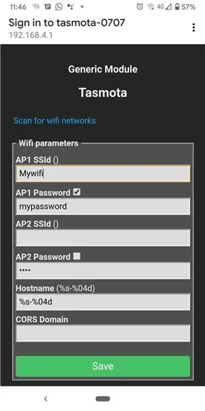 Connectar-se al firmware per primera vegada