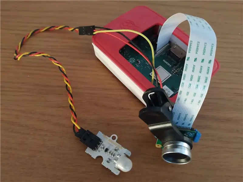 Raspberry Pi DIY kaugjuhtimispuldi detektor süsteem telegrammiga