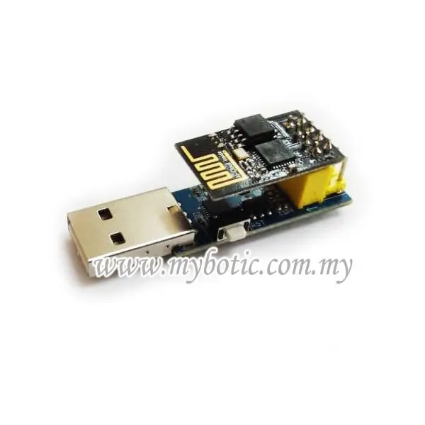 Πώς να κάνετε Flash ή να προγραμματίσετε το ESP8266 AT Firmware χρησιμοποιώντας ESP8266 Flasher και Programmer, IOT Wifi Module