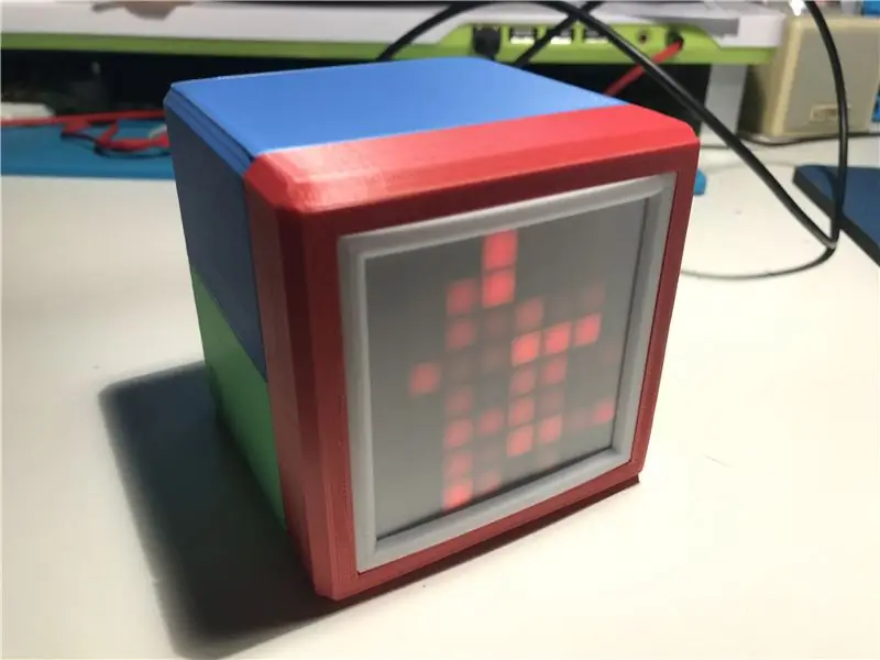 RGB Box Clock