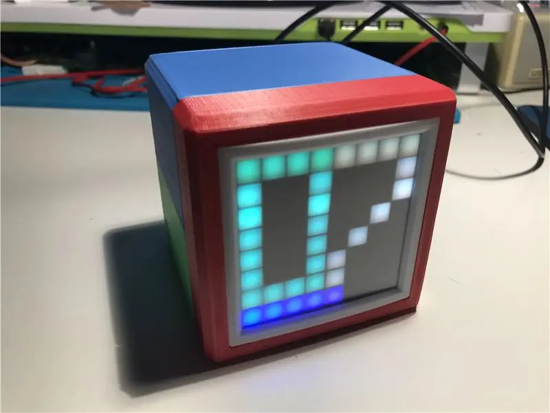 RGB Box Clock