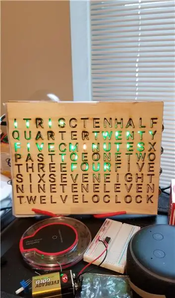 PROJECTE IEEE WORD CLOCK