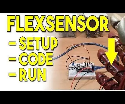 Enkel opplæring: Flex -sensorer med Arduino: 4 trinn