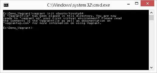 Valmistage oma Vagrant -fail ette