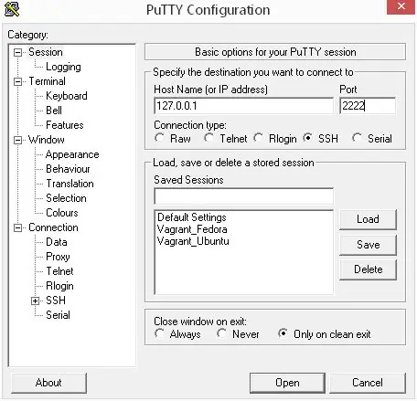 Conectați-vă la mașina virtuală