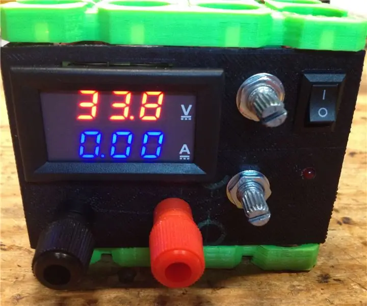 DIY CC CV Variable Bench Power Supply 1-32V, 0-5A: 3 ขั้นตอน (พร้อมรูปภาพ)