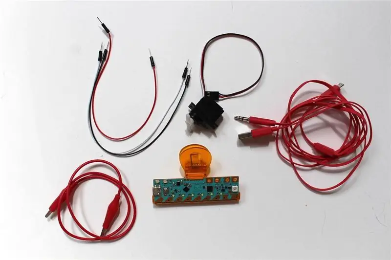 Jalankan Servo With Chibitronics Chibi Clip