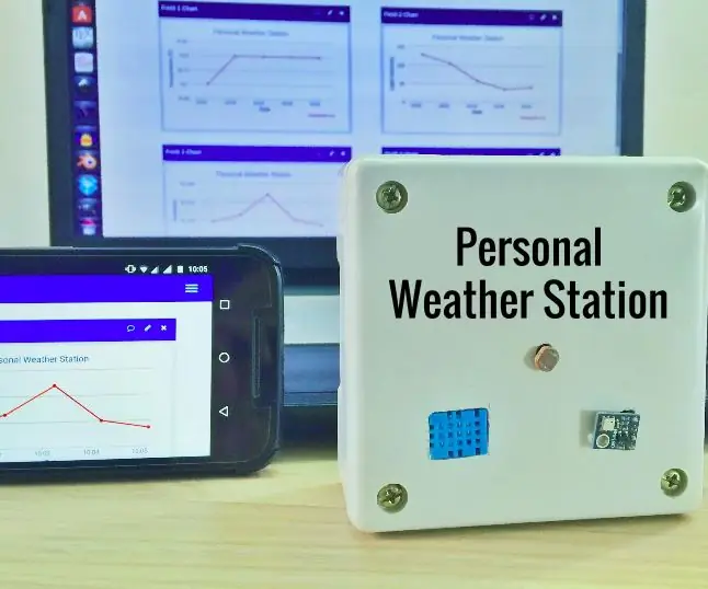 Crea una stazione meteorologica personale: 10 passaggi (con immagini)