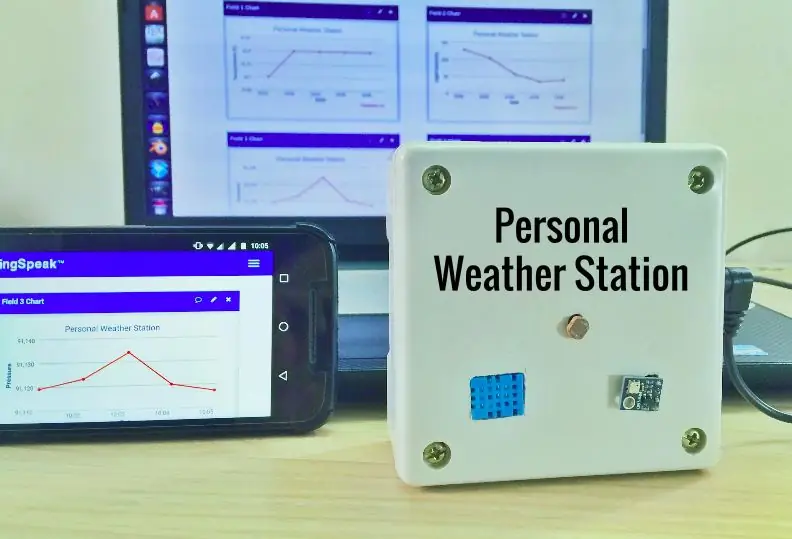 Gumawa ng isang Personal na Station ng Panahon