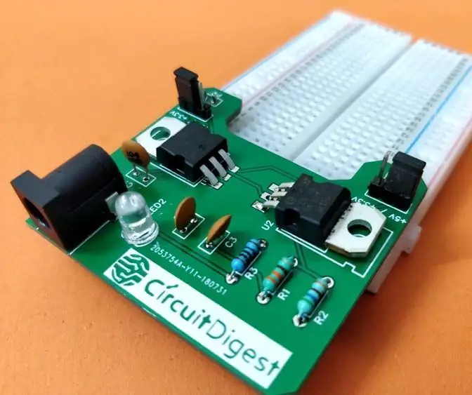 Breadboard elektr ta'minotini qanday qilish kerak: 7 qadam