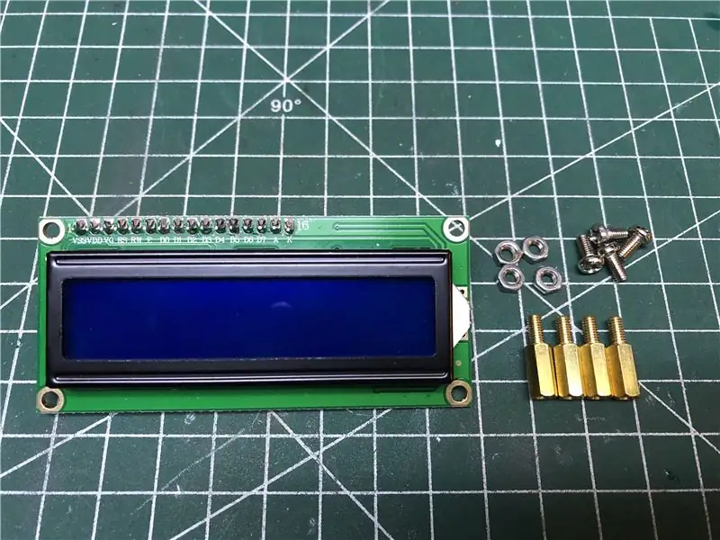 Gắn màn hình LCD