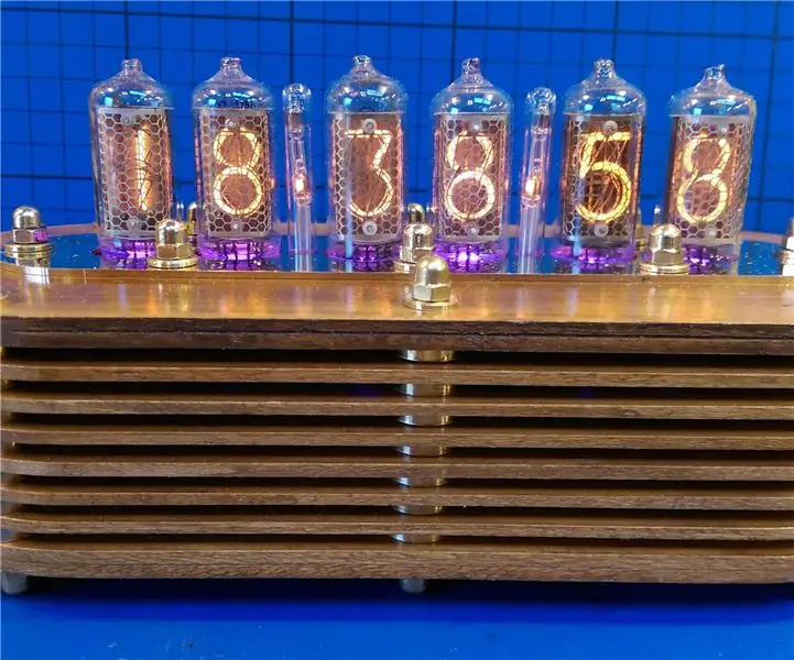 Wooden Venetian Blind Nixie Clock aka Sara's Little Sister .: 7 Steps (with Pictures)