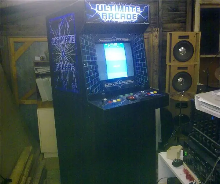 Ultimate Arcade - en retrospektiv opbygning: 10 trin (med billeder)