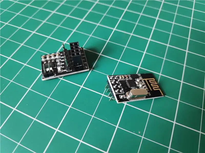 Verbinding van NRF -module met Arduino