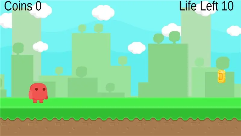 Run Jump Game გამოყენებით Unity, BT Arduino, ულტრაბგერითი სენსორი