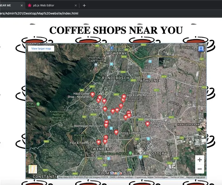 Crea un sito web per la localizzazione di una caffetteria: 9 passaggi