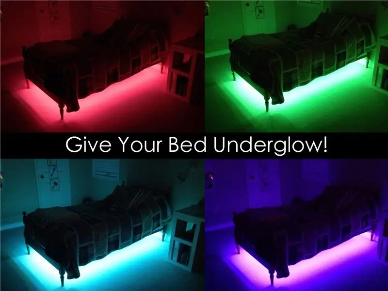 Give Your Bed Underglow !: 7 Passos (amb imatges)