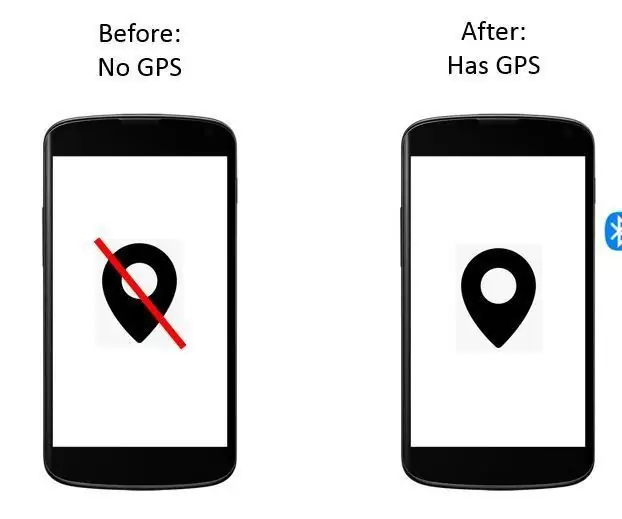 Installatie voor externe Bluetooth GPS-provider voor Android-apparaten: 8 stappen