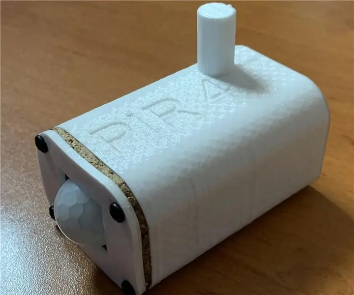 Draadlose PIR -sensor: 4 stappe