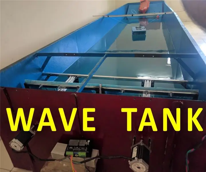 DIY Wave Tank/Flume Arduino ja V-pesa abil: 11 sammu (piltidega)