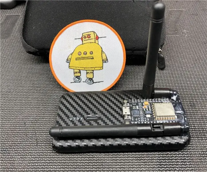 WiFi -skanner med lång räckvidd med ESP8266: 6 steg (med bilder)