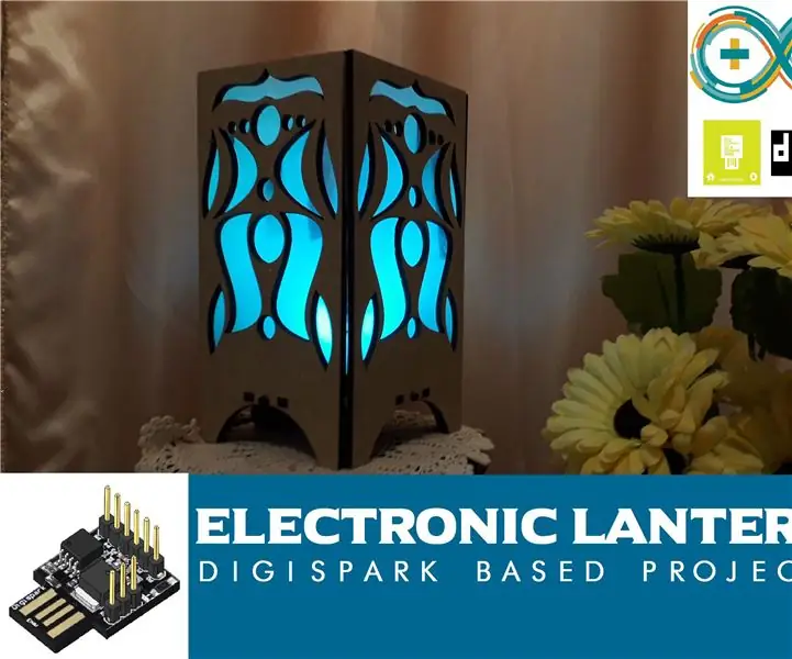 Digispark Lantern (ATtiny85 projekt): 7 lépés