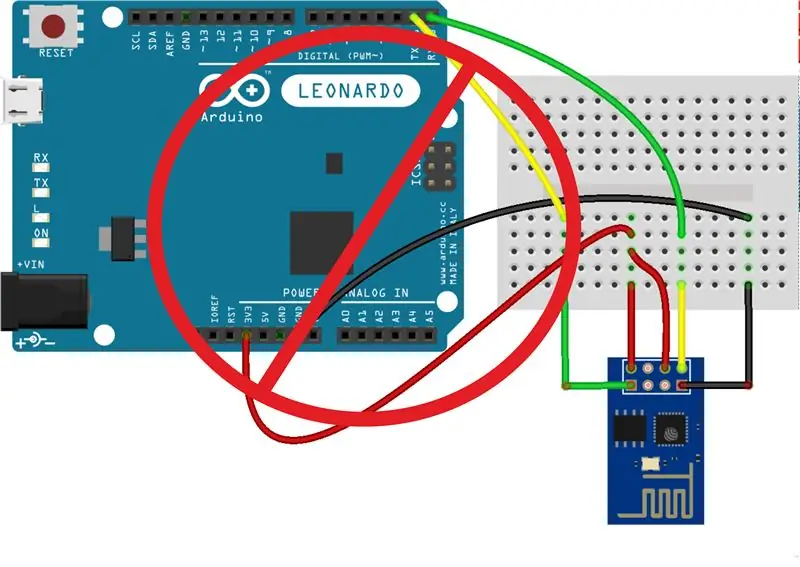 Conexión del ESP al modo flash